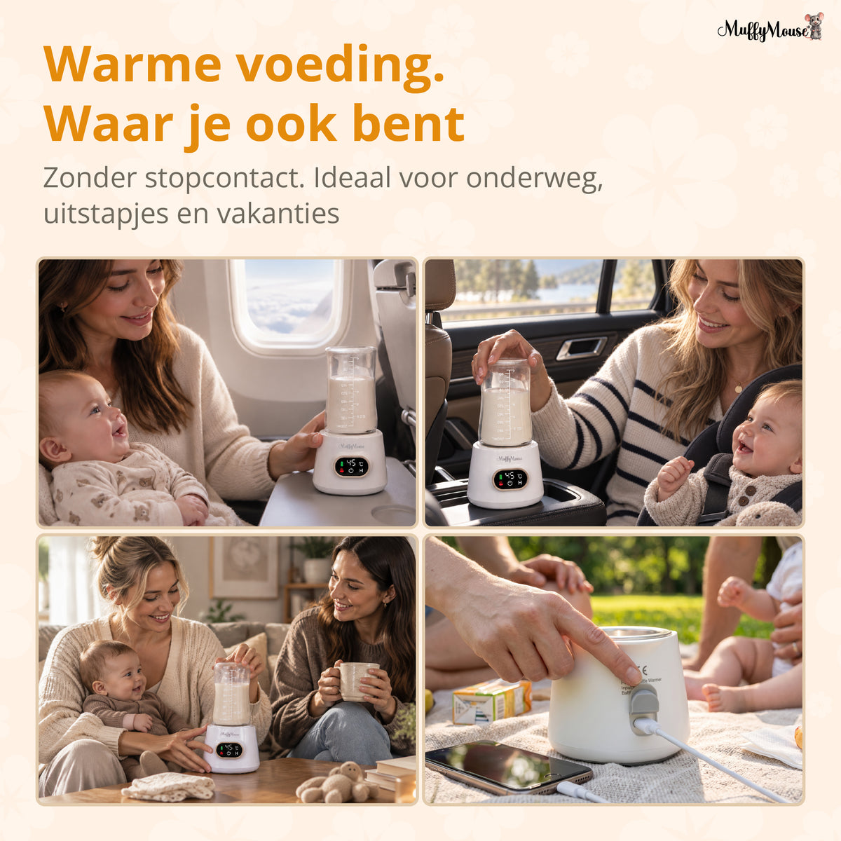 MuffyMouse Flessenwarmer Pro Max
