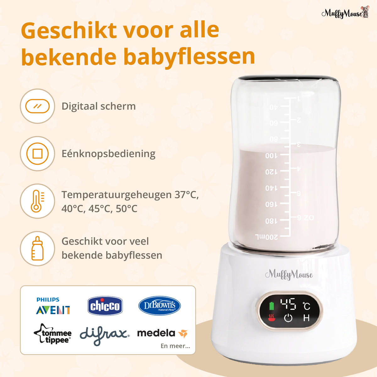 MuffyMouse Flessenwarmer Pro Max